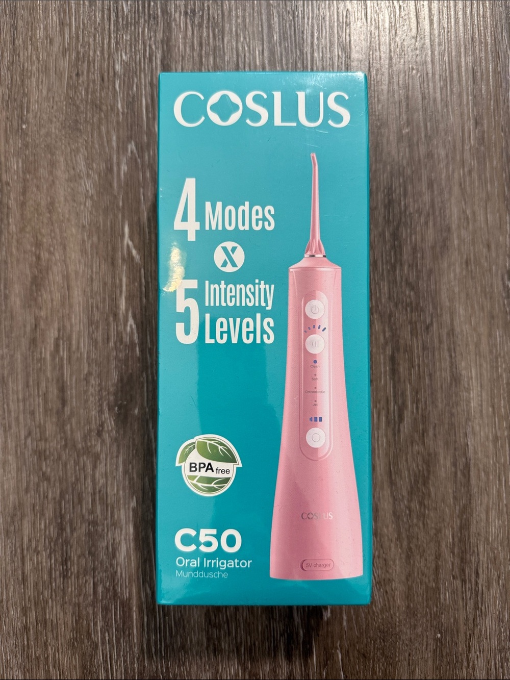 NIB C50 Pink Oral Irrigator